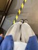 Off-White Korean Loose Wide-Leg Pants for Petite & Plus Size Women