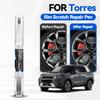 Účelové vozidlo Pro KGM SsangYong Torres Opravná tužka na lak Odstraňovač škrábanců Touch Up Kutilské autodoplňky Modrá Zelená Grand White G