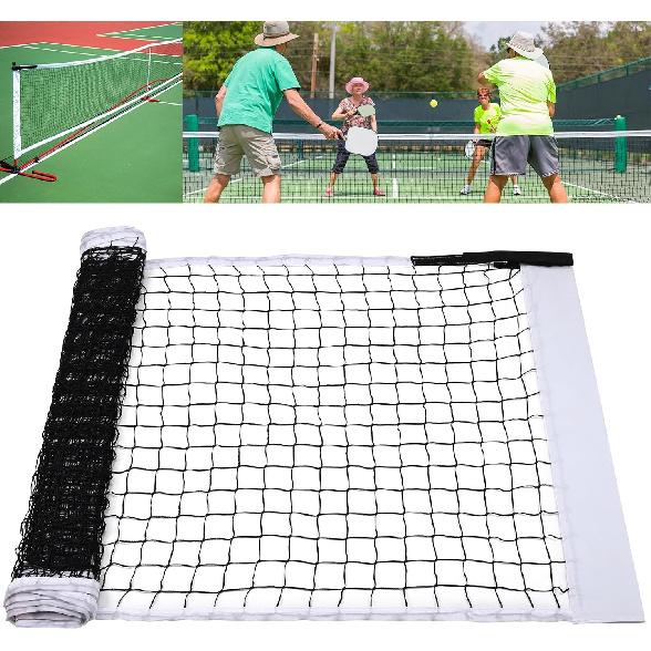 TOBWOLF 22x3ft Pickleball Replacement Net, Indoor Outdoor Pickleball Net for Most Free-Standing Pickle Ball Frame, Official Regulation Size Net for