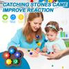 Fun Gonggi Jack Stone Pebbles Set Hand Eye Coordination Training Toy Dice Traditional Party Games