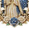 Confirmation Decoration Pin Sacred Heart of Jesus Brooch Souvenir Christian Faith Accessory with Enamel Brooch Pin Catholic Lapel Inspirational Gift