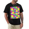 Pickleball Balls Mix  Colorful Pattern TShirt Baggy Shirts Summer Top Luxury Tshirt Plus Size Tops Men Clothings