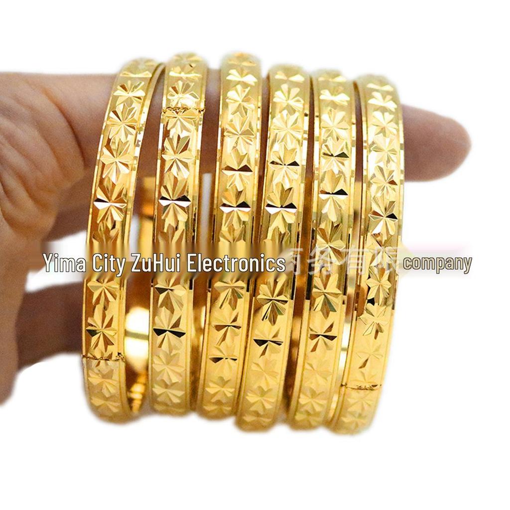 Vietnam Sand Gold Bracelet - Vacuum Electroplated Color Retention, Ladies Fashion Jewelry, Elegant and Simple Gift