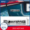 WTIUI1 For MERCEDES-BENZ AMG New 2025 3D Metal Badge Car Styling Stickers Decal Accessories For Mercedes Benz W204 W205 W212 W213 W221 F14