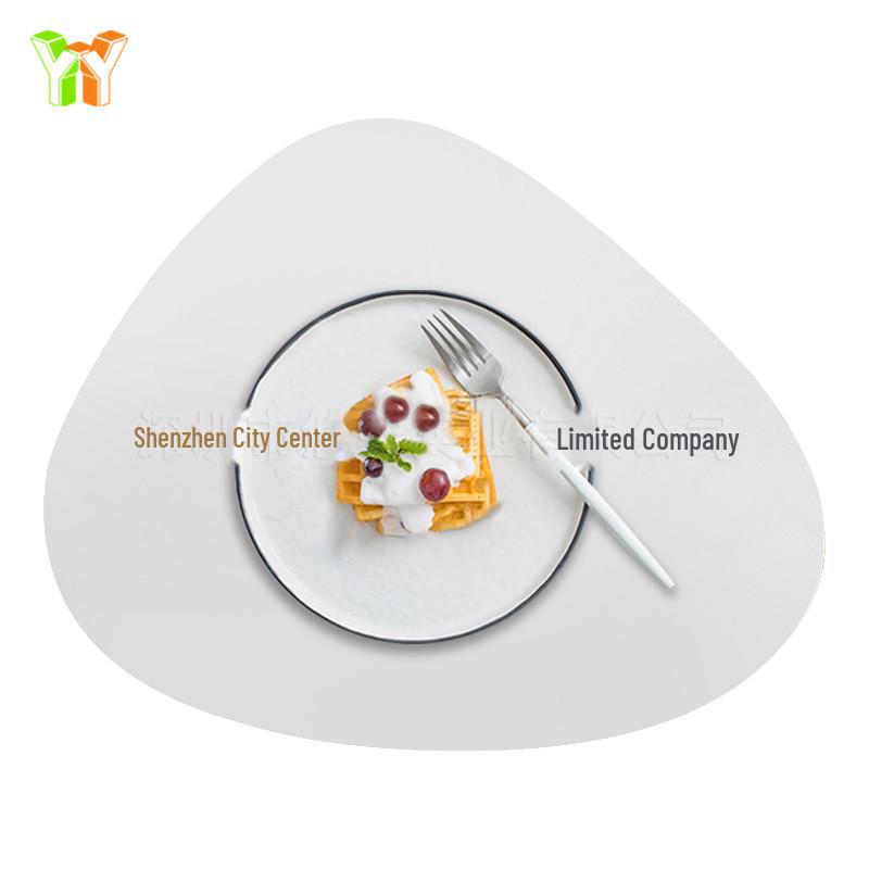 Set de mese de masă din piele PU nordică, impermeabilă și rezistentă la ulei, pe două fețe