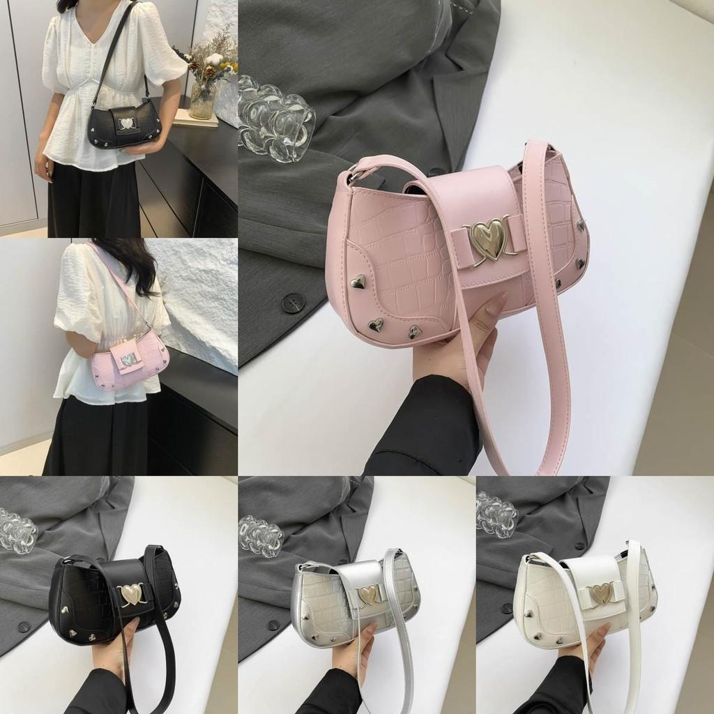 Chic Street Style Pu Material Women's Shoulder Bag 2024 Summer New Design With Magnetic Closure