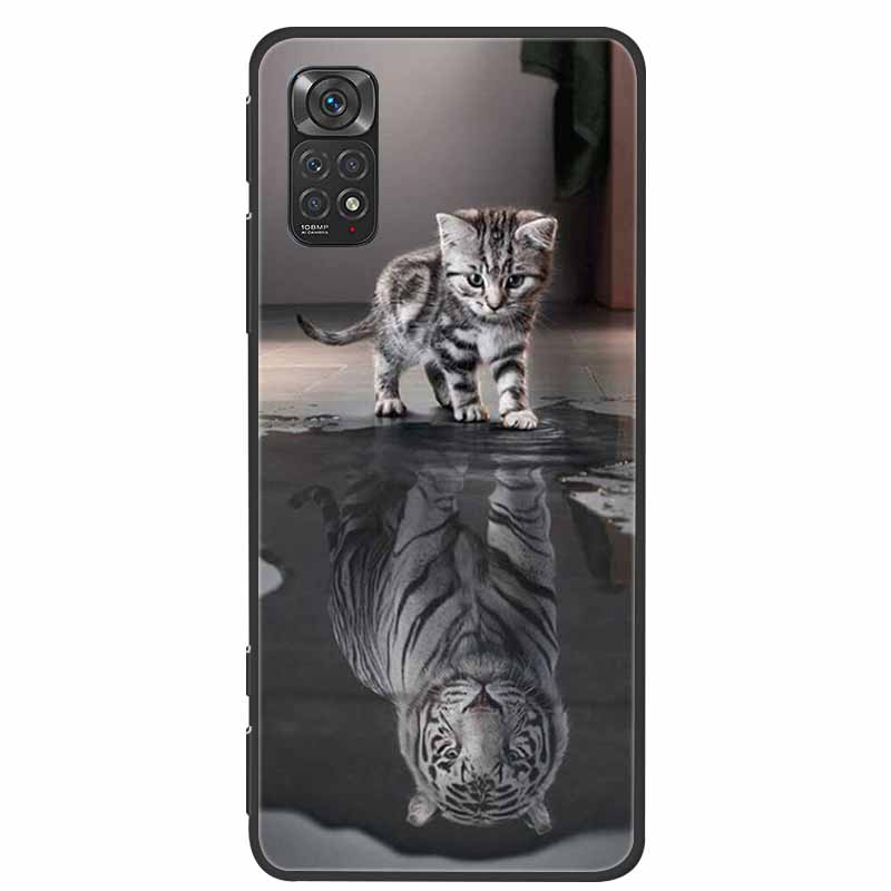 For Redmi Note 11 Cases Note11s Painted Soft TPU Silicone Phone Cases for Xiaomi Redmi Note 11 Pro 5G Cover Coque Note11s 4G Bag