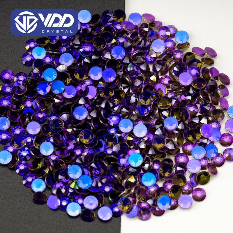 VDD Neue Farben SS4-SS30 Hochwertige Glas Kristall Strasssteine Glitzer Strass Flachrückseite Steine für Nagelkunst DIY Handwerk Dekoration