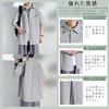 [FUZHIHUA] Shirt Men's Summer Clothes Short Sleeve Half Sleeve Big Size Relaxing Ice Silk Cool Feeling Cool Business Casual Simple Fashionable