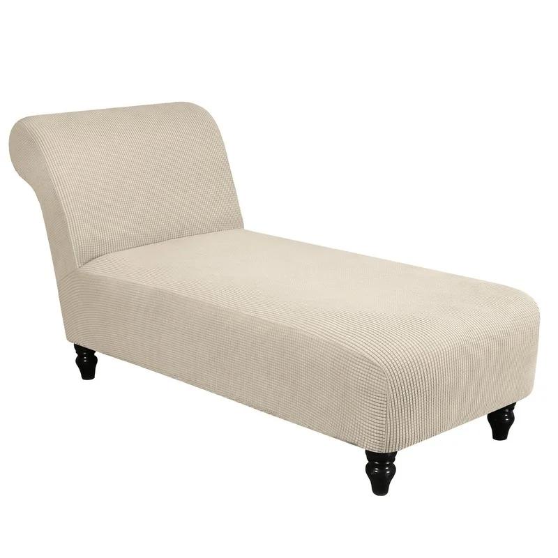 Чехол для дивана в гостиной мягкий полиэстеровый тканевый цельный облегающий эластичный мебельный чехол 4814₽