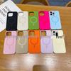 17 Pro Max Liquid Silicone Magnetic Phone Case, Full Coverage, Anti-Drop, High-End Protective Cover for Apple 17.