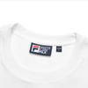 Fila Logo Cartoon Print Loose Sport Sweatshirt Men Sweatshirt Cloud-Mushroom-White F11M118204FWT