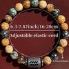 Twelve Constellations Bracelet: Men's Gemini, Virgo, Leo Design - In Stock