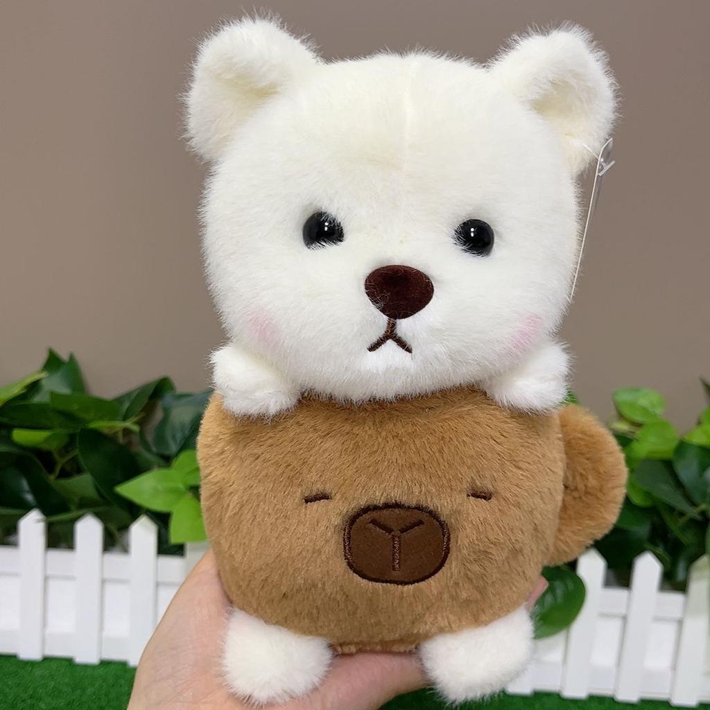 Teacup Bear Plush Toy Eight Inch Grab Machine Doll Gift Plush Toy