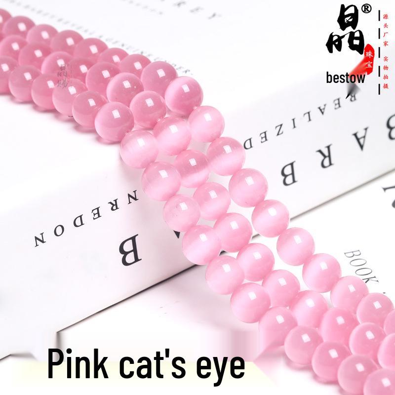 Cat's Eye Crystal Beads for DIY Jewelry: Bracelets & Necklaces Craft Materials.