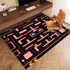 P-PacMan Game Print Area Rug - Soft,Washable Non-Slip Indoor Mat,Living Room,Home Office Decorative Rug