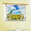 Waterfall Kid Room 3d Window Decal Removable Wall Stickers Home Decor Art Mural