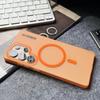 Matte Magnetic Hard PC Case for Samsung Galaxy S2 S26 Ultra S24 S23 Plus S22 Note 20 Double Color Contrast Ultra Slim Cover