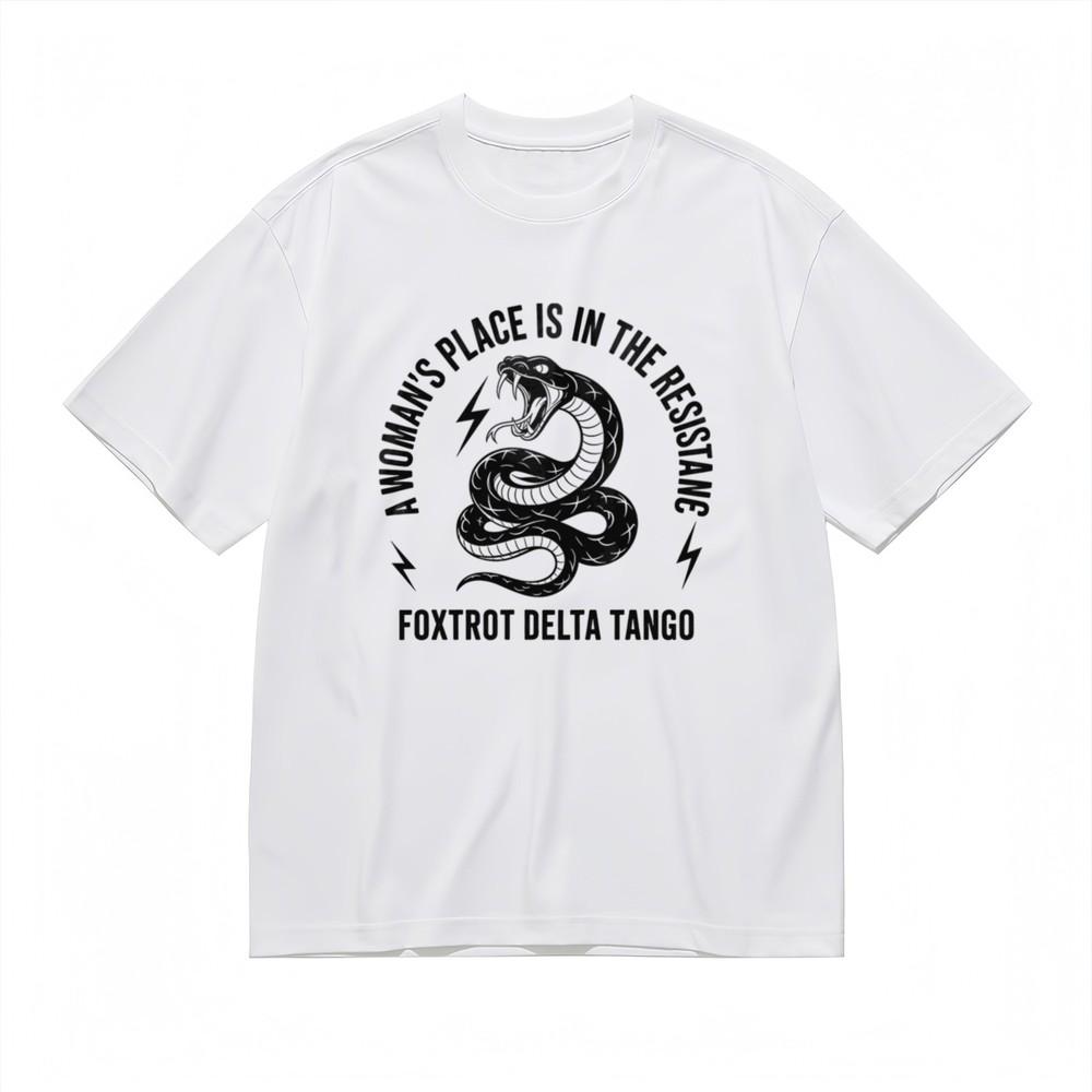 

Women s Comfy All-Season Fashion Classic T-Shirt Snake and Lightning Graphic Tee 4XL