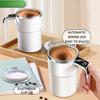 380ML Electric Coffee Self Mixing Mug IP67 Waterproof Coffee Stirring Mug USB Charging Digital Display Automatic Magnetic Cup