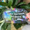 SC045-068 Window Decals for Bird Strikes Prismatic Sun Catcher PVC Rainbow Glass Stickers to Save Birds from Glass Collisions