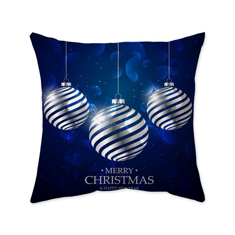 Christmas Festive Cushion Pillow Cover Ins Style Fashionable Bedroom Living Room Sofa Decorative Pillow Cover