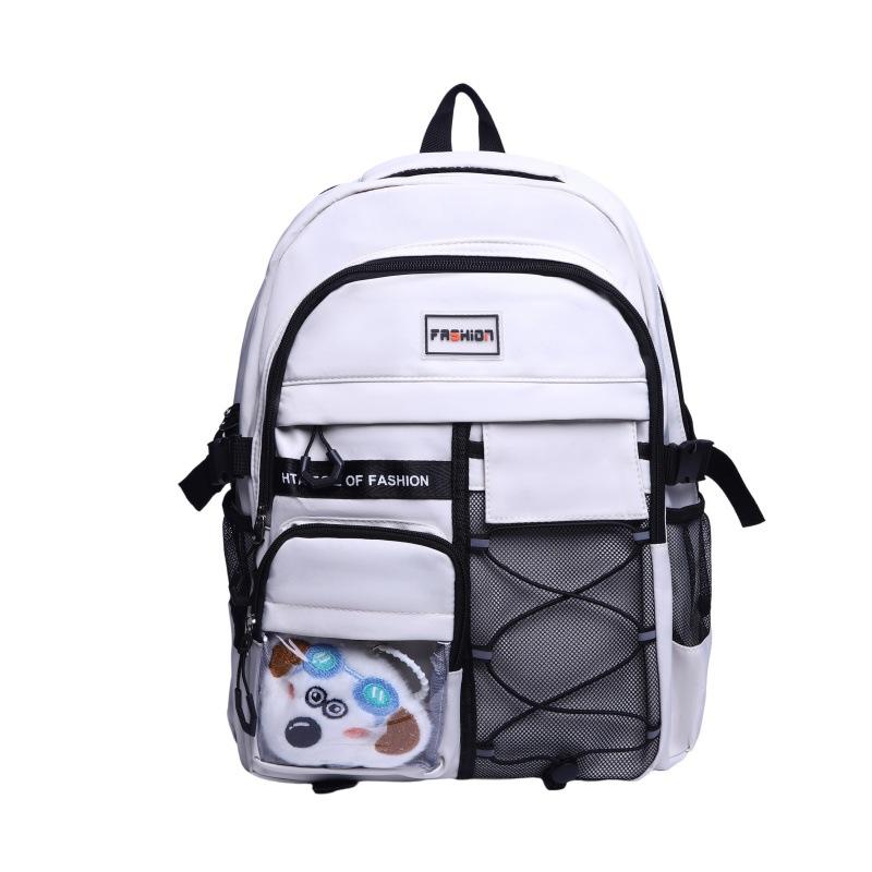 Schoolbag1011 New Elementary School Students Junior High School Girls Trend Fashion Middle School Student School Bag High School Girls Large Capacity