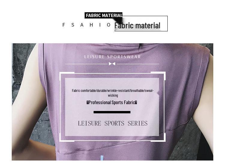 Damen Atmungsaktives Schnelltrocknendes Yoga Sport T-Shirt