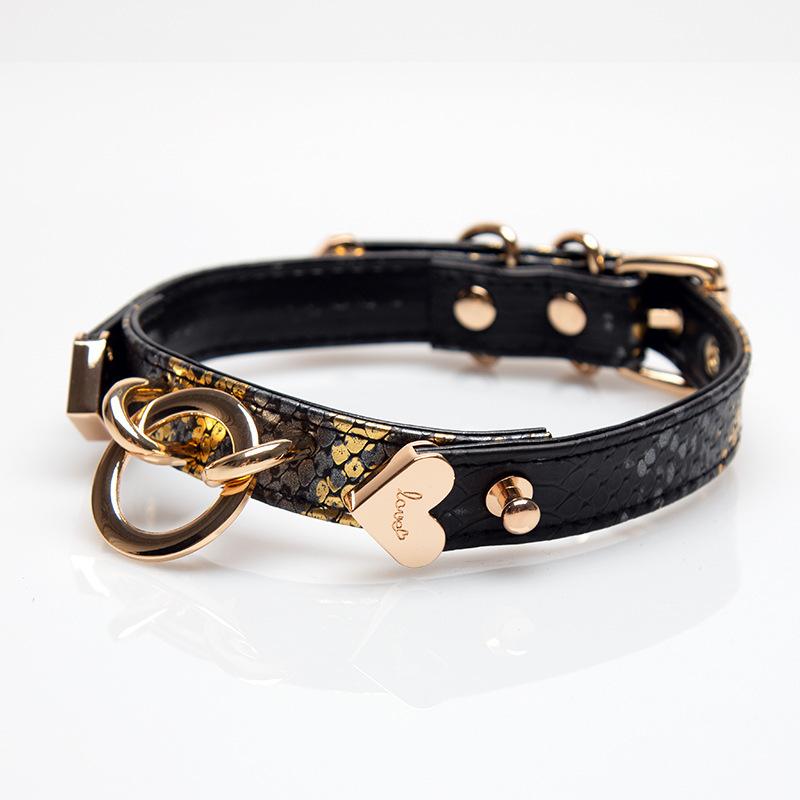 Handmade Snake Leather Collar Choker Subculture Punk Original Collar Explosive