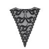 Water-Soluble Mesh Embroidery Milk Silk Flower, Hollow Bottoming Shirt, Back Set, Clothing Accessories, Triangular Accessories