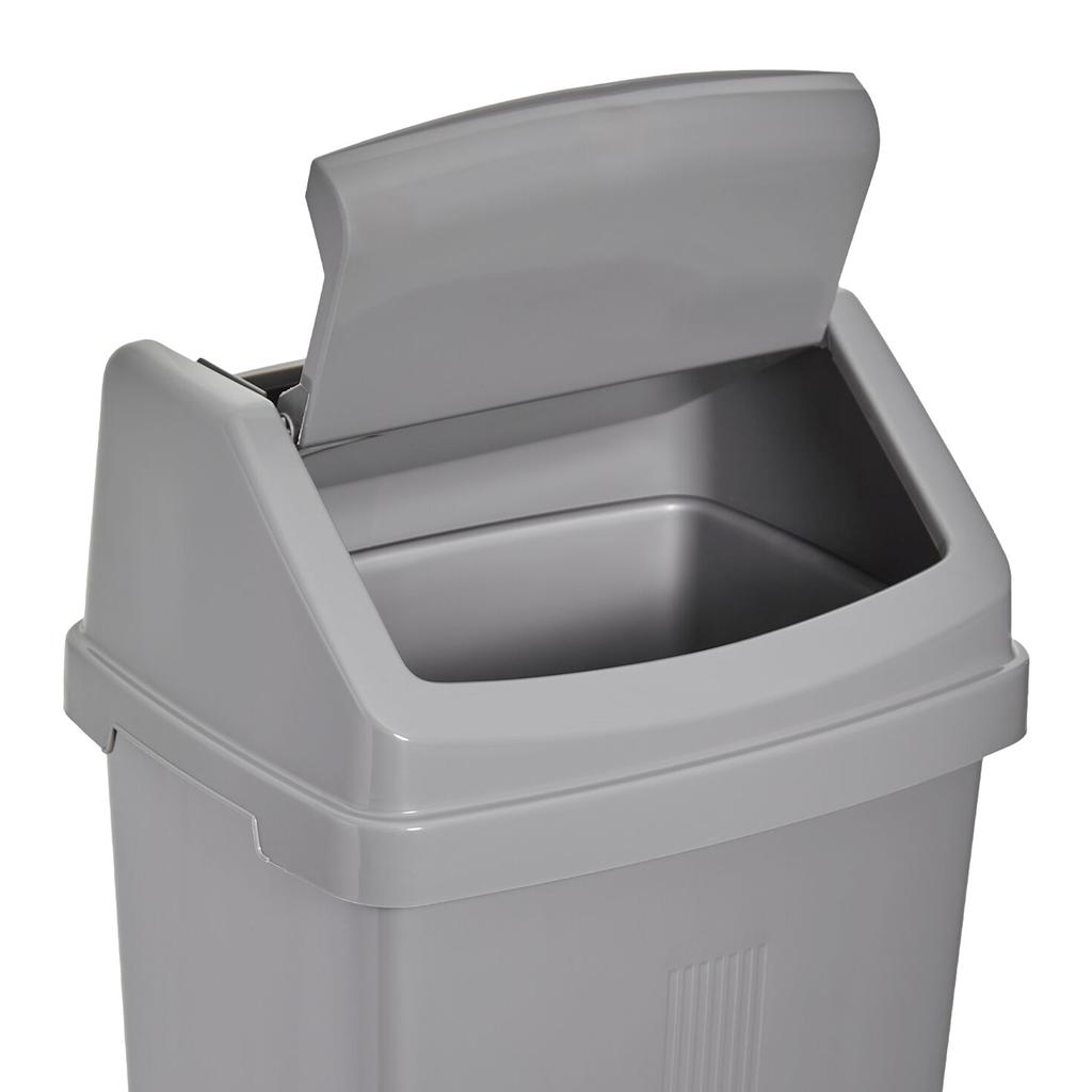 Casa 25L Kyvný koš Stříbrný