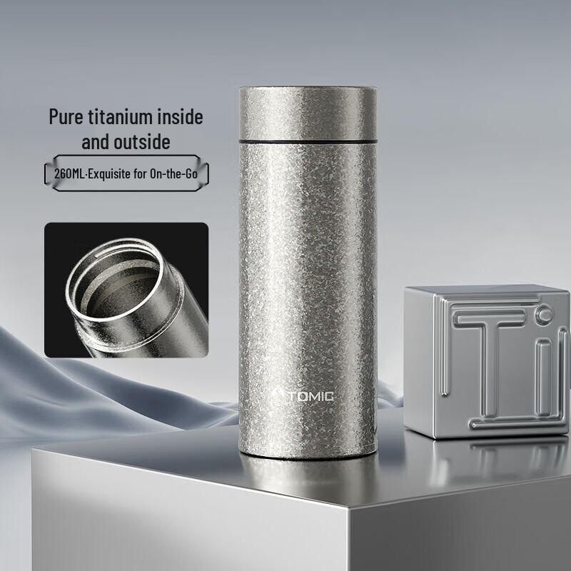 TOMIC Pure Titanium Thermos Cup