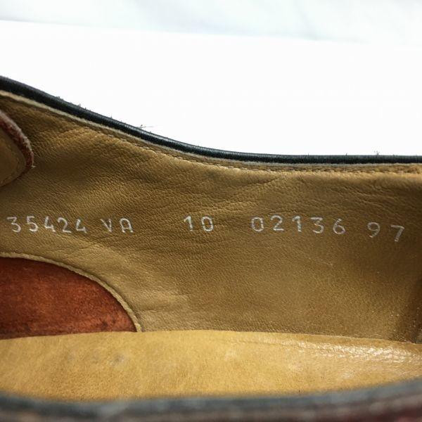 MORESCHI Cap Toe Business Shoes Brown Size 10 28.5 Men's(USED)