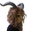 Beauty and the Beast Headgear Halloween cospaly Movie and TV Prince Beast Mask Horror Performance Costume Prop