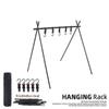 Outdoor Multifunctional Double-Layer Mesh Drying & Storage Rack for Camping & Cars