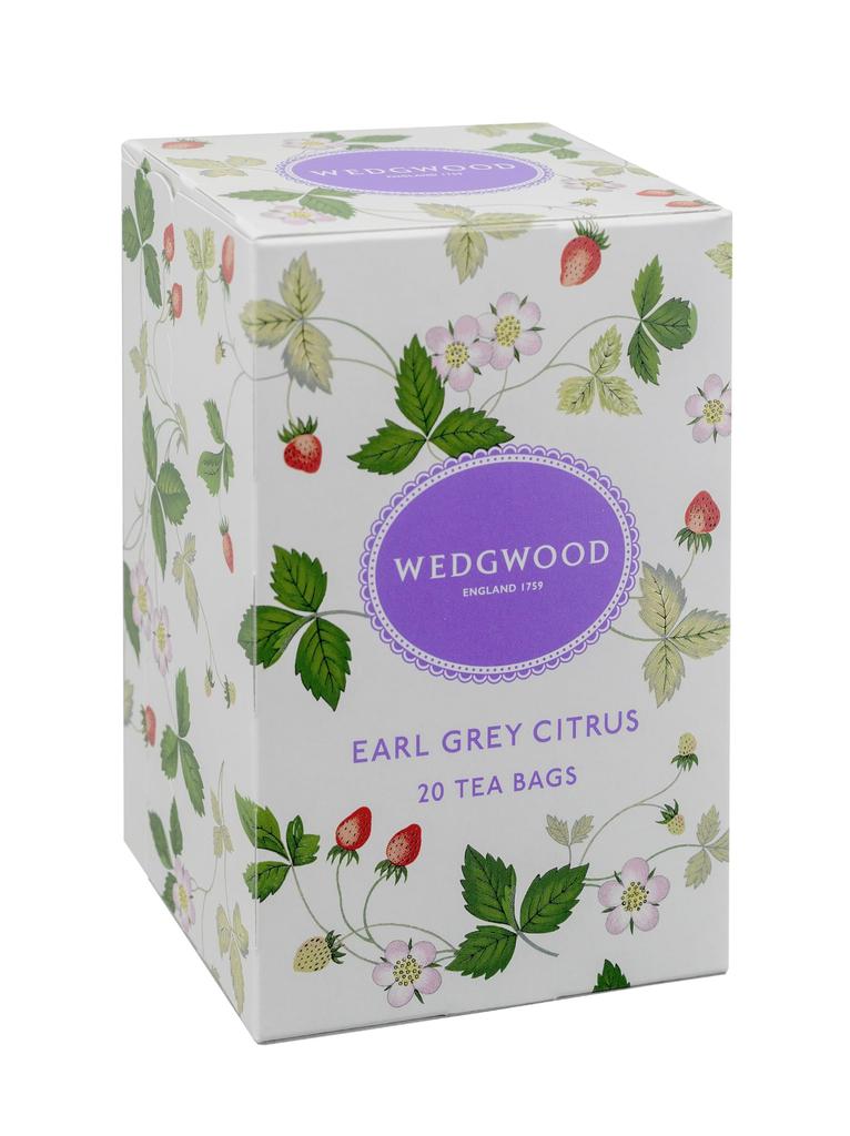 Wedgwood Earl Grey Citrus Tea Bags (20 bags) [Individually Wrapped]