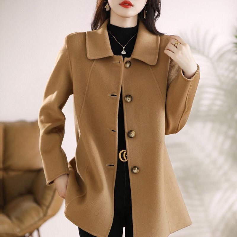 Spring Autumn High-end Dragon Phoenix Whisk Short Top Autumn Winter New Jacket Whisk Middle-aged Autumn Clothes
