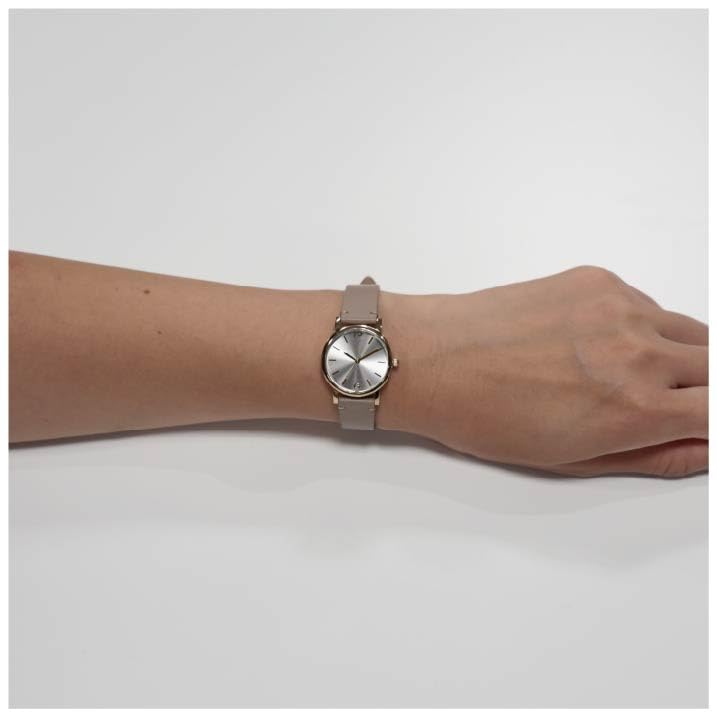 [GRAND JOUR] MADE IN TOKYO Genuine Leather Strap Watch, 3 ATM Water Resistant