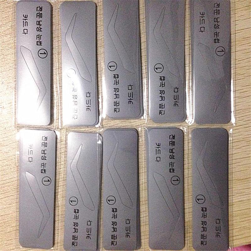 5pcs Eyebrow Template Stencils Brow Grooming Card Trimming Shaping Beauty Tool DIY Eyebrows Makeup