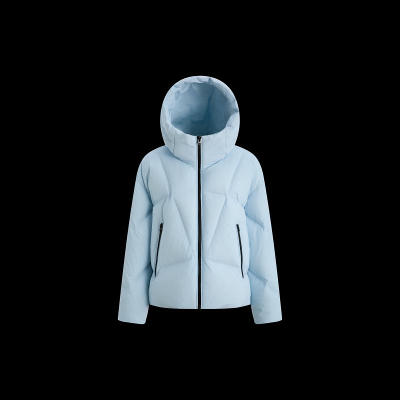 BINJORA Women's Short Hooded Puffer Down Jacket