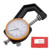 Thickness Gauge 0-20mm Ranges Dials Indicator for Jewelers Technicians Leather and Cloth Measurement with 0.1mm Accuracy