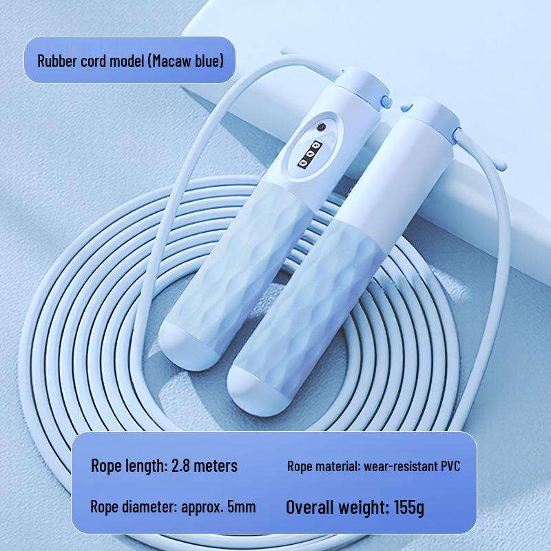 Утяжеленная стальная скакалка двойного назначения для фитнеса и подготовки к экзаменам