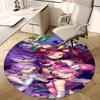 Fantasy Heroes,Anime Characters Chair Mat Round Rug Office Carpet, Machine Washable, Non Slip, Suitable for Living Rooms, Bedrooms