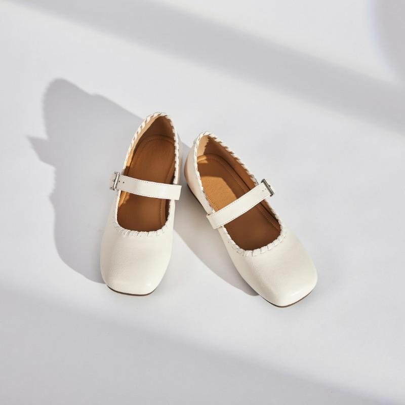 Gentle shoes flat single shoes women's new summer Mary Jane shoes fairy with skirt soft-soled shoes