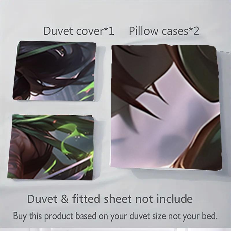 3pcs Akali Home Decor Bedding Set-Perfect for Any Room, Festive Gift, Traveler's Essential, Daily Use1202267a