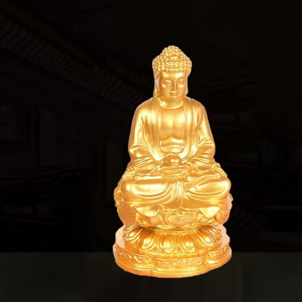 

Carving Tathagata Buddha Ornaments Resin Craft Desktop Buddha Ornaments Home