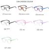 Anti Blue Light Glasses Retro Square Rivets Vintage Fashion Eyewear for Women Men Blocking Harmful Rays
