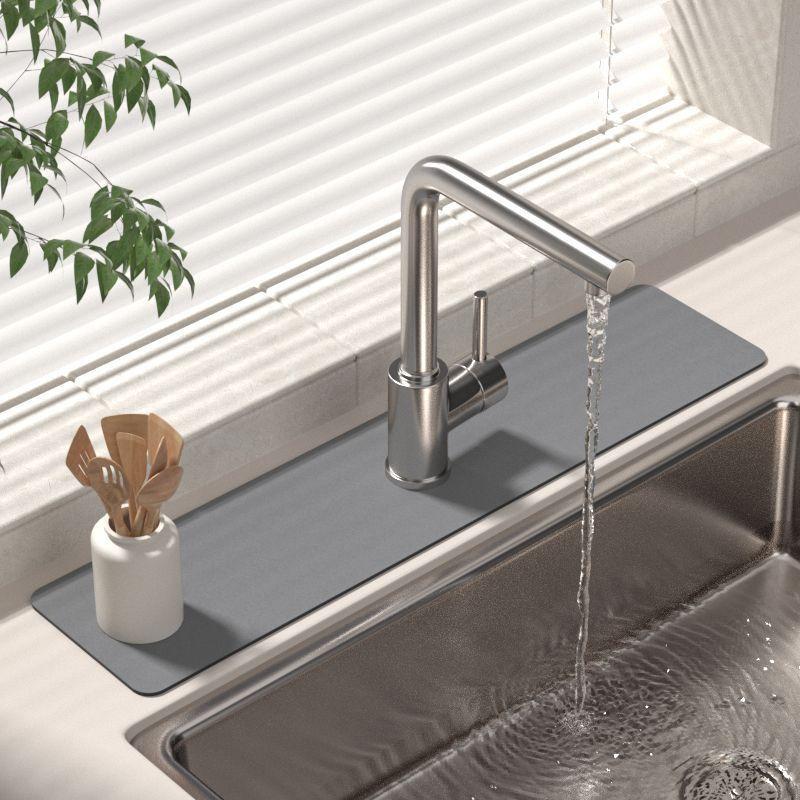 Badezimmerarmatur Ablass- und Wasserabsorptionsmatte für Waschbecken und Arbeitsplatten
