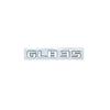 3D ABS Black Logo GLB35 Letters Turbo 4matic Emblem AMG Badge Car Rear Star Sticker For Mercedes r2 GLB35 AMG X247 Accessories r2