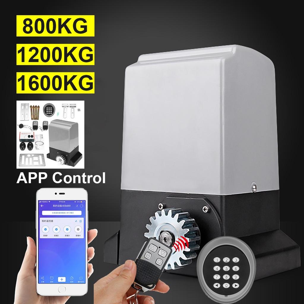 AC220V 800-1600KG Sliding Gate Operator Opener of ACDC Motor As Door Closer Engine with Safety Sensor Wifi Controller Kit